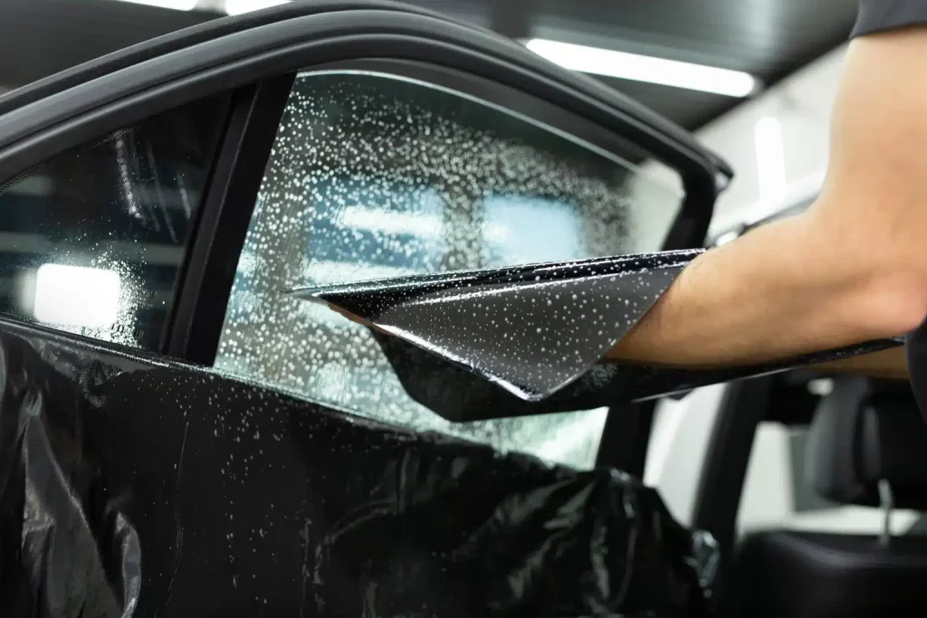Car window tint installation — Monster Auto Lab Langley and Vancouver